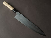 Sakai Kikumori - Kikuzuki Kasumi - White #2 - 270mm Gyuto - Ho Wood Handle