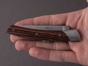 Coutellerie Chambriard - Le Thiers "Mi-Jo" - Folding Knife - Violet Wood Handle - Button Lock