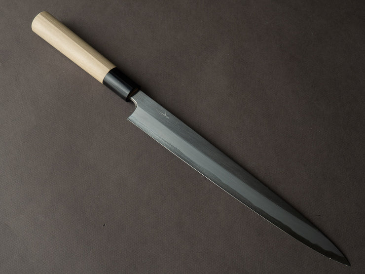 Hitohira - Togashi - Tachi - White #1 - 270mm Yanagiba - D-Shaped Ho Wood Handle - Saya