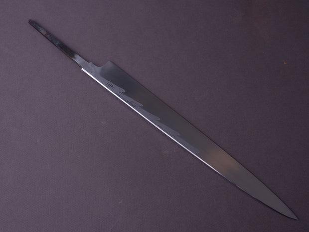 Hitohira - Kikuchiyo x Mosuke - White #1 - Damascus Enmon - 300mm Yanagiba - No Handle