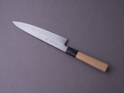 Sakai Kikumori - Gokujyo - White #2 - 210mm Gyuto - Ho Wood Handle