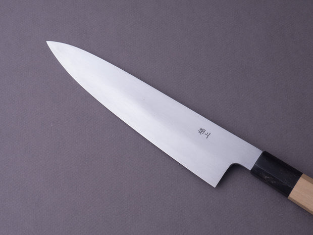 Sakai Kikumori - Gokujyo - White #2 - Gyuto - 210mm - Magnolia Handle
