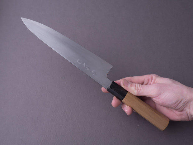 Sakai Kikumori - Gokujyo - White #2 - Gyuto - 210mm - Magnolia Handle
