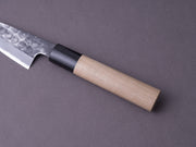Hitohira - Hinode - White #2 Tsuchime - 90mm Paring - Ho Wood Handle