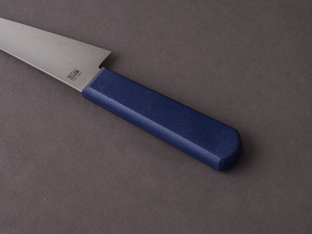 Kanehide - Bessaku - Stainless - Left-Handed - Honesuki Kaku - 150mm - Blue Elastomer Handle