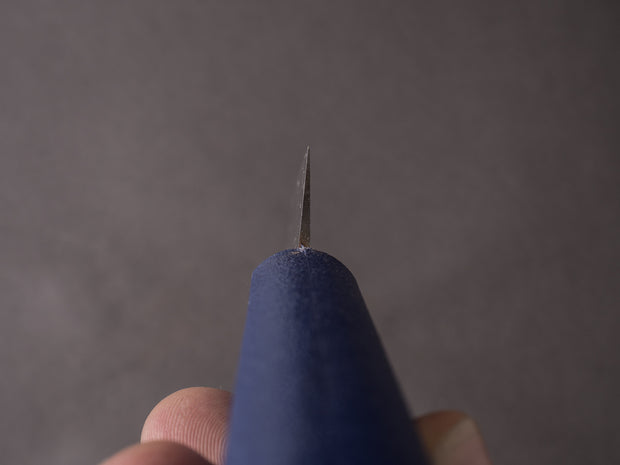 Kanehide - Bessaku - Stainless - Left-Handed - Honesuki Kaku - 150mm - Blue Elastomer Handle