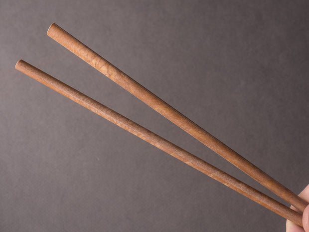 BELO INOX - Flatware - Neo - Chopsticks - Wood Handle - Brushed Steel