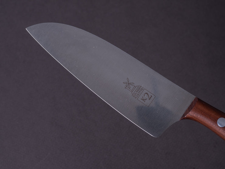 Windmühlenmesser - 105mm K2 - Stainless - Small Kitchen Knife - Plumwood Handle