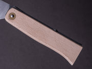 Windmühlenmesser - 80mm Farmer's Knife - Lierenaar - Carbon - Copper & Beechwood Handle