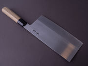 Hitohira - Togashi - White #2 - 220mm Chinese Cleaver - Ho Wood Handle - #7
