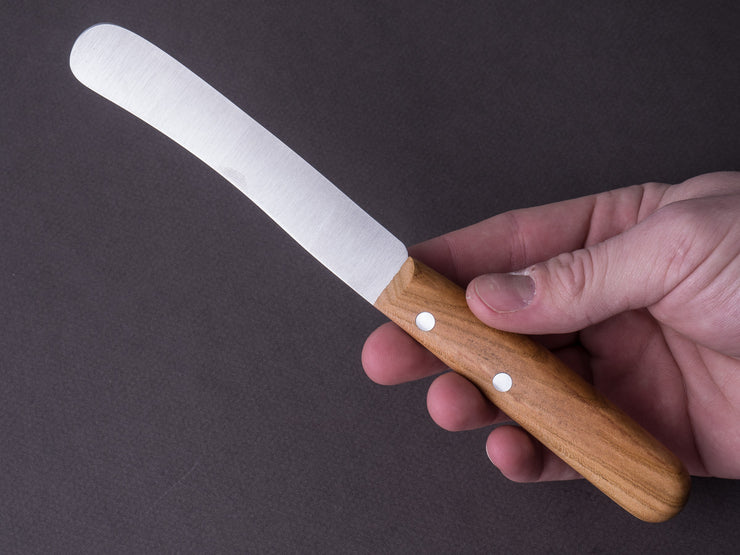 Windmühlenmesser - Buckel - Stainless - 115mm Table Utility Knife - Apricot Handle