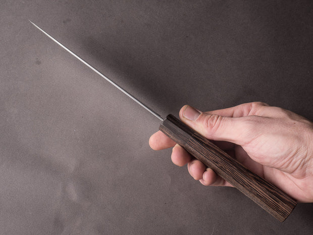 Hitohira - Futana - Nickel Damascus - 170mm Santoku - Tagayasan Handle