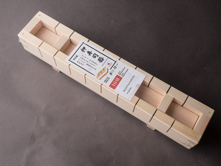 Komon - Hinoki Press Sushi Box - 10 Piece