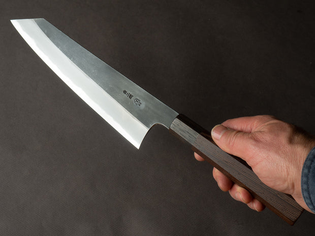 Hitohira - Togashi - White #2 - Kurouchi - Kiritsuke Gyuto - 240mm - Tagayasan Handle