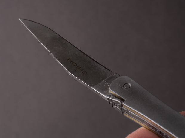 Forge de Laguiole - Folding Knife - Couteau Pliant Christian Ghion - Stainless Steel
