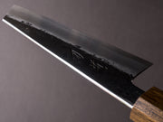 HADO - SUMI - White #2 Kurouchi - 180mm Bunka - Urushi Oak Black Handle