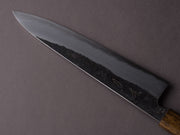 HADO - Sumi - White #2 - Kurouchi - 240mm Gyuto - Urushi Oak Black Handle