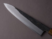 HADO - SUMI - White #2 Kurouchi - 240mm Gyuto - Urushi Oak Black Handle