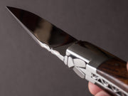 Fontenille-Pataud - Folding Knife - Laguiole Sport - Ironwood - Lock Back - 130mm - Mirror Polished