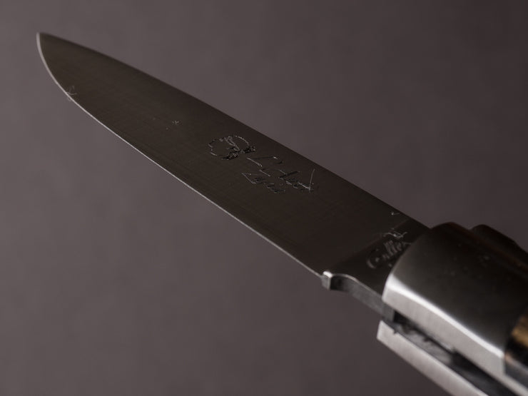 Fontenille-Pataud - Folding Knife - Corsican L'Anto - Royal Ebony - Lever Lock - 120mm