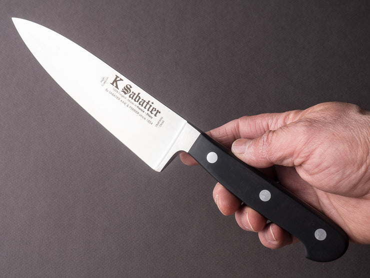 K Sabatier - Proxus - Stainless Steel - 6" Chef Knife - POM Western Handle