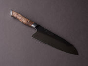 STEELPORT Knife Co. - 52100 Differentially Hardened - 6" Chef Knife - Integral Bolster Maple Burl Handle