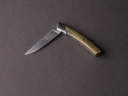 Coutellerie Chambriard - Le Thiers "Compact" - Folding Knife - Palo Santo Wood Handle - Spring Lock