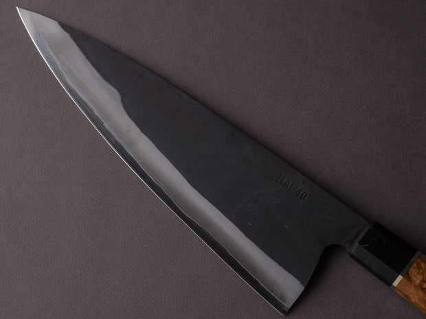 Yoshida Hamono - HAP40 - Kurouchi - "Wide" Gyuto - 240mm - Tottori Sands Handle