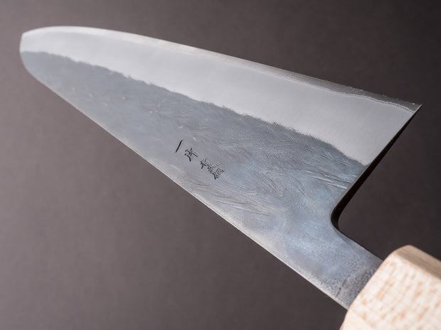 Hitohira - TD - Blue #2 - Stainless Clad Kurouchi - 240mm Gyuto - Walnut Handle