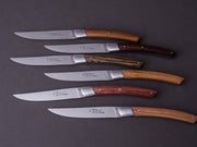 R. Chazeau - Thiers - Single Bolster - 6 Wood - Steak/Table Knife
