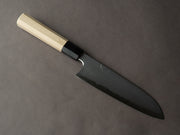 Hitohira - Gorobei x Rikichi - Blue #2 Kasumi - 165mm Santoku - Ho Wood Handle