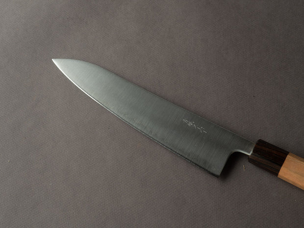 Hitohira - Futana - Super Blue - Migaki - 210mm Gyuto - Cherry Handle