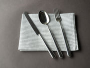 Fog Linen - Linen Kitchen Cloth - Gray/White Check