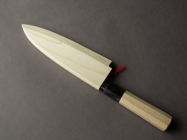 Hitohira - Togashi - Tachi - White #1 - 180mm Deba - Ho Wood Handle