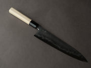 Takada no Hamono - Blue #1 - Suiboku - 240mm Gyuto - Ho Wood Handle