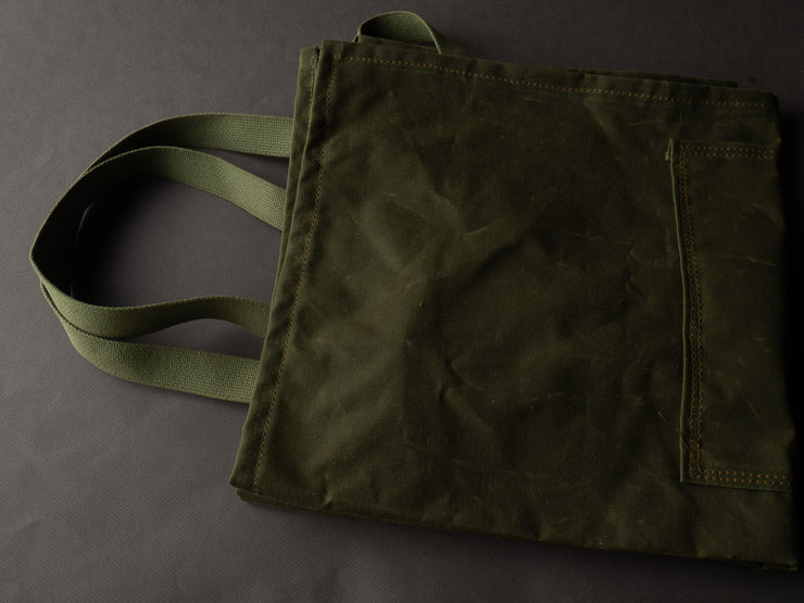 Weft & Warp - Apron - Waxed Canvas - Olive