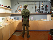 Weft & Warp - Apron - Waxed Canvas - Olive