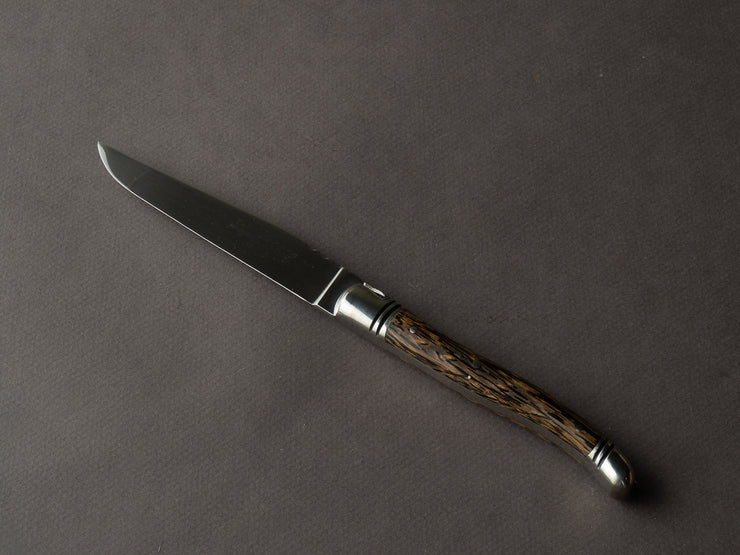Goyon Chazeau - Laguiole Prestige - Steak/Table Knives - Wenge Handle - Set of 6